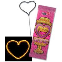 Сердечко Бенгальские огни фигурные купить в Велиже | velizh.salutsklad.ru