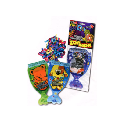 Зоопарк ТСЗ Надувная хлопушка купить в Велиже | velizh.salutsklad.ru