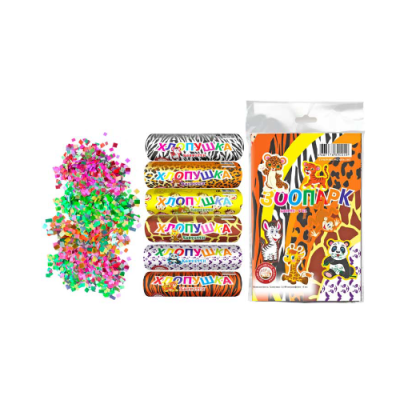 Зоопарк УПЗ Набор хлопушек купить в Велиже | velizh.salutsklad.ru