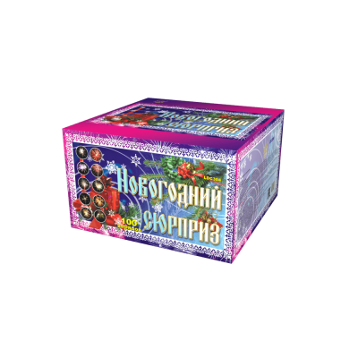 Новогодний сюрприз Фейерверк купить в Велиже | velizh.salutsklad.ru
