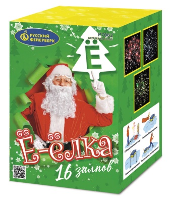 Ё-Ёлка Батарея салютов купить в Велиже | velizh.salutsklad.ru