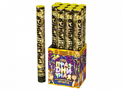 Праздничная 50 Пневматическая хлопушка купить в Велиже | velizh.salutsklad.ru