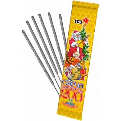 200 мм. Бенгальские огни купить в Велиже | velizh.salutsklad.ru