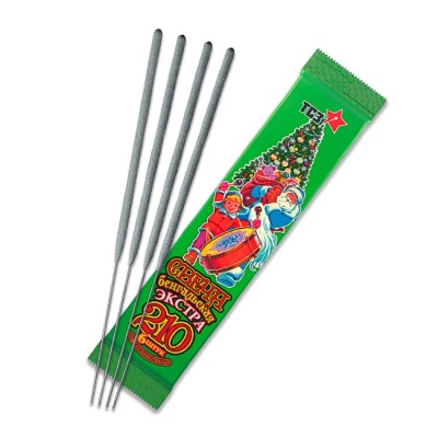 210 мм. Экстра Бенгальские огни купить в Велиже | velizh.salutsklad.ru